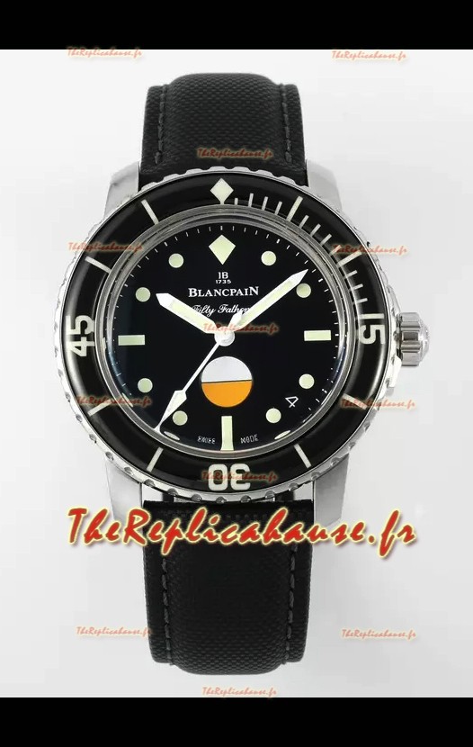 Blancpain Fifty Fathoms MIL-SPEC HODINKEE Réplique 1:1 904L Acier Réplique Montre Suisse 