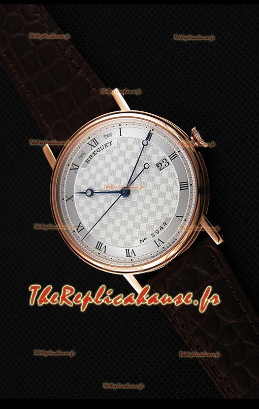 Montre Breguet Classique 5177BR/12/9V6 Rose Or avec index romains
