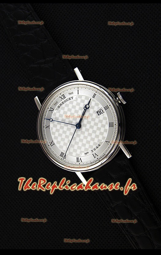 Montre Breguet Classique 5177BB/12/9V6 en acier inoxydable avec index romains