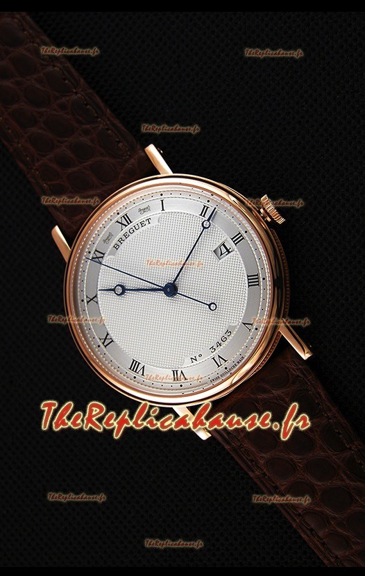 Montre Breguet Classique 5177BR/15/9V6 Rose Or avec index romains
