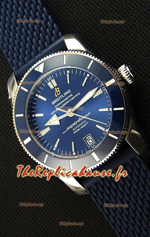 Montre Breitling SuperOcean Heritage II B20 42 mm Suisse cadran bleu Réplique à l’identique - 1:1 Édition miroir