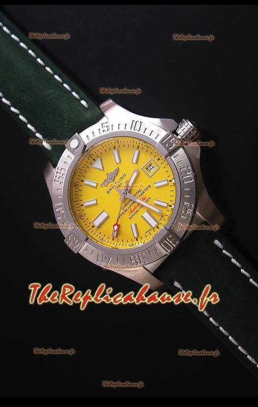 Breitling Avenger II Seawolf Mouvement Suisse 45mm, Montre Réplique Miroir 1:1