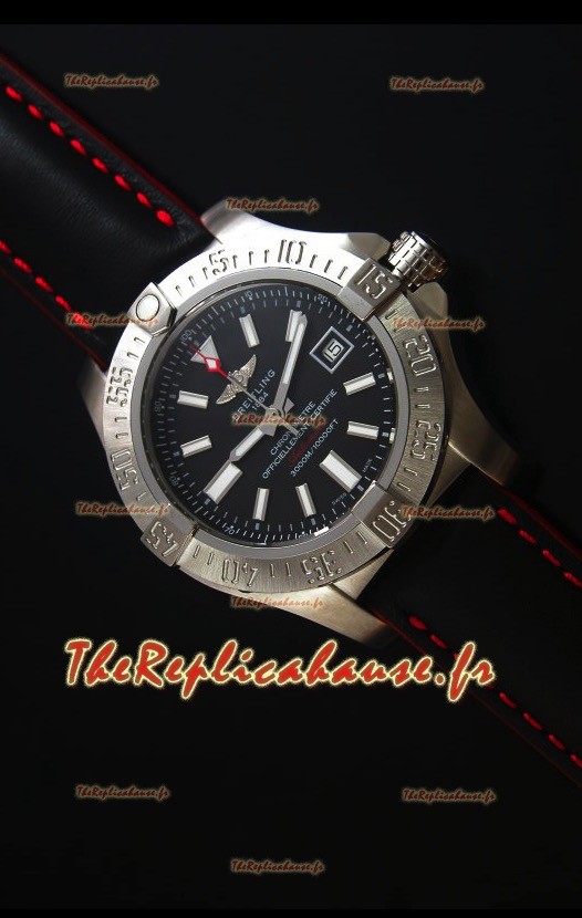 Breitling Avenger II Seawolf avec Marqueurs Bâton 45mm, Montre Réplique Miroir 1:1