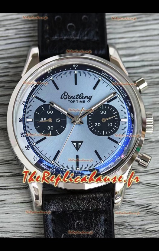 Breitling Top Time Edition Bracelet cuir Réplique montre suisse 1:1