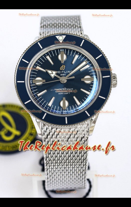 Breitling Superocean Heritage 57 Cadran bleu Réplique montre suisse 1:1