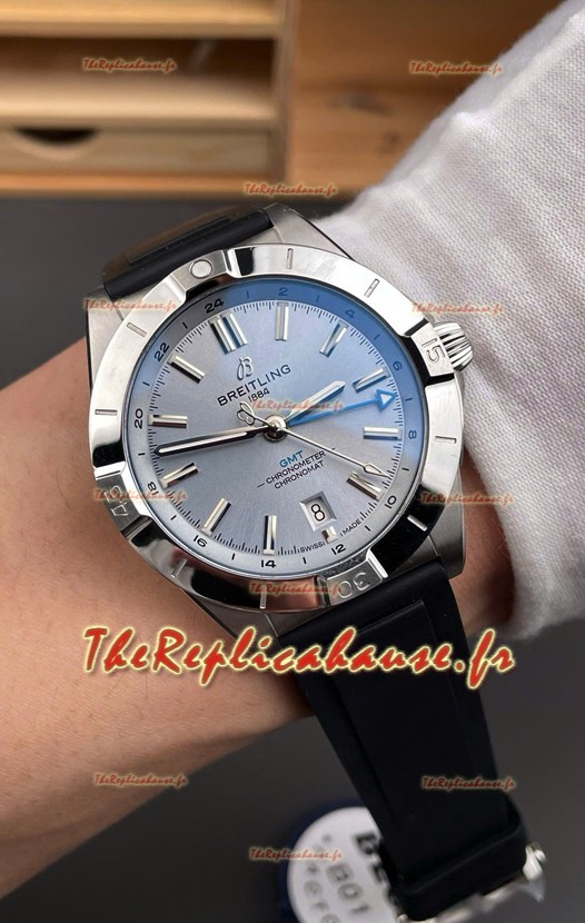 Montre Breitling Chronomat Automatic GMT 40 Cadran Acier Réplique Suisse 1:1 