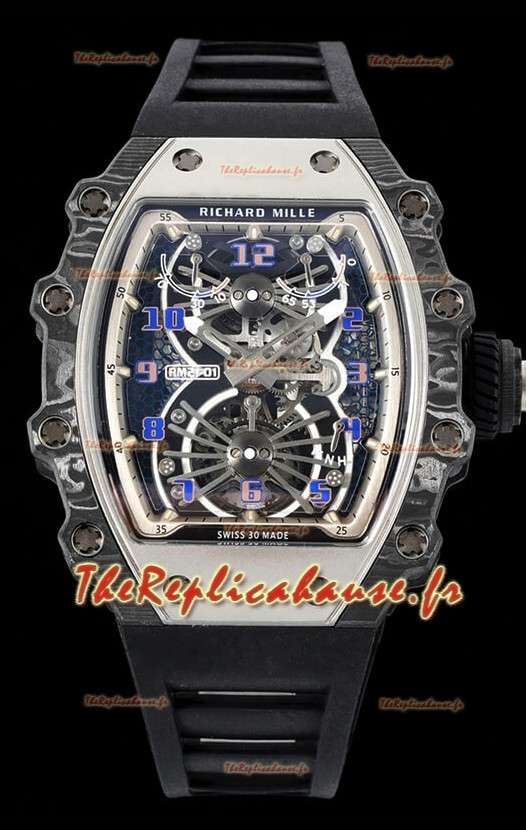 Richard Mille RM21-01 Aerodyne Tourbillon Edition 1:1 Miroir Réplique Montres