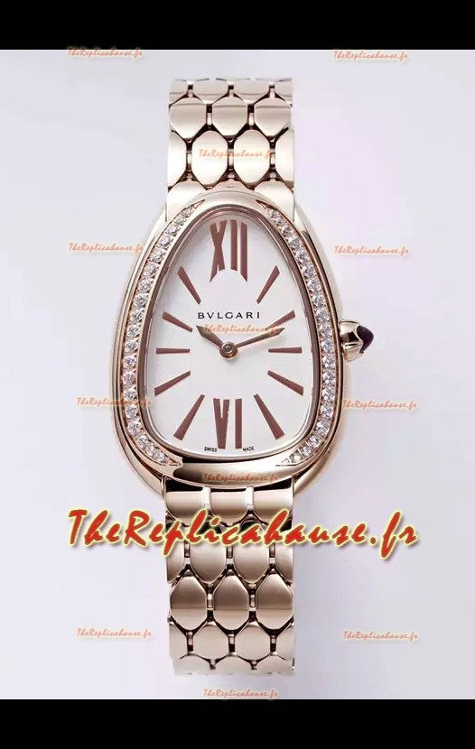 Bvlgari Serpenti Seduttori Edition en or rose Montre Super Clone