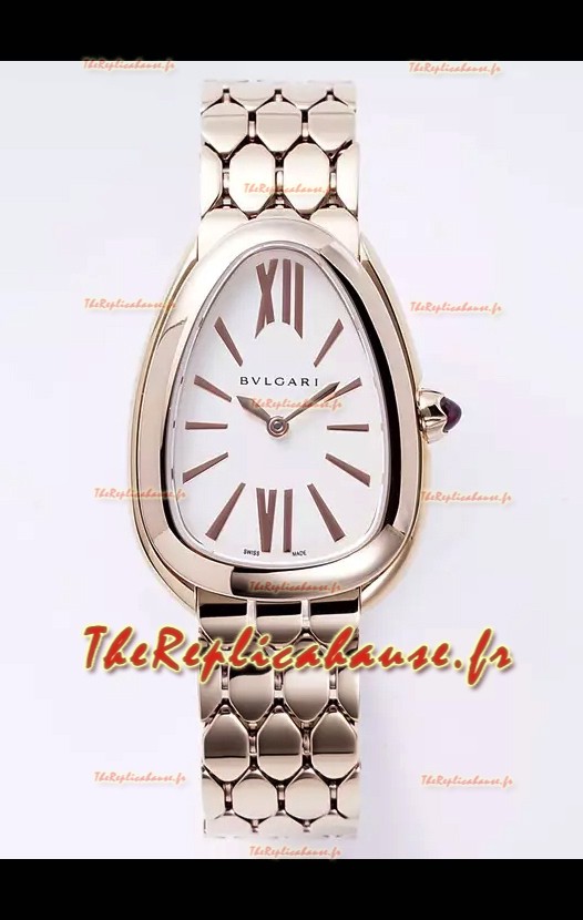 Bvlgari Serpenti Seduttori Edition en Boîtier Or Rose Montre Super Clone