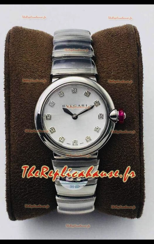 Montre Bvlgari LVCEA Edition en acier inoxydable - Réplique miroir 1:1