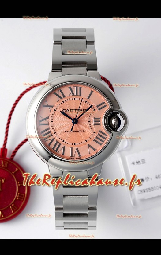 Ballon De Cartier Swiss Automatique Qualité Miroir 1:1 33MM en Cadran champagne
