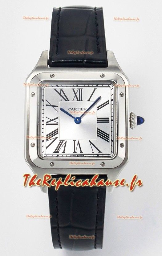 Cartier Santos Dumont 31,4MM Montre Super Clone Edition en Boîtier Acier