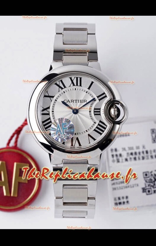 Ballon De Cartier Swiss Quartz Qualité Miroir 1:1 Boitier acier 33MM