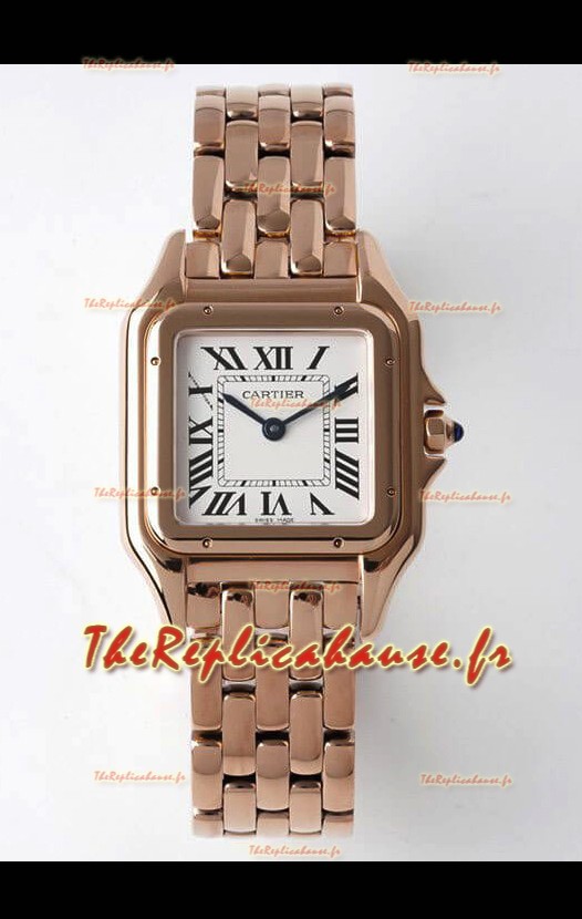 PANTHERE de Cartier Edition 27MM Montre Suisse Miroir 1:1 Boîtier Or Rose 