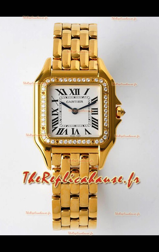 PANTHERE de Cartier Edition 27MM Montre Suisse Miroir 1:1 Boîtier Or Jaune 