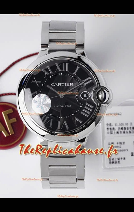 Ballon De Cartier Automatique Qualité Réplique Qualité Miroir 1:1 en Boîtier Acier 904L - 42MM