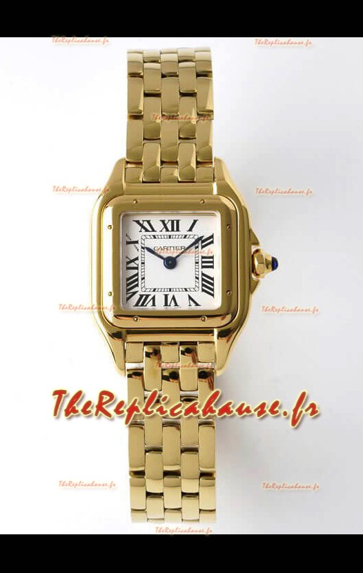 PANTHERE de Cartier Edition 22mm Montre Suisse Miroir 1:1 Boîtier Or Jaune