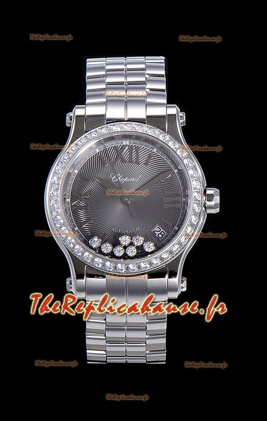 Montre Chopard Happy Sport 1:1 Réplique Suisse Automatique Montre 36MM en acier 904L