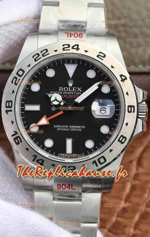 Montre Rolex Explorer M216570-002 1:1 Réplique Miroir - Cadran noir en acier 904L 42MM