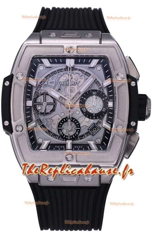 Hublot Spirit of Bang Titanium Casing Cadran Noir - 42MM Réplique Suisse