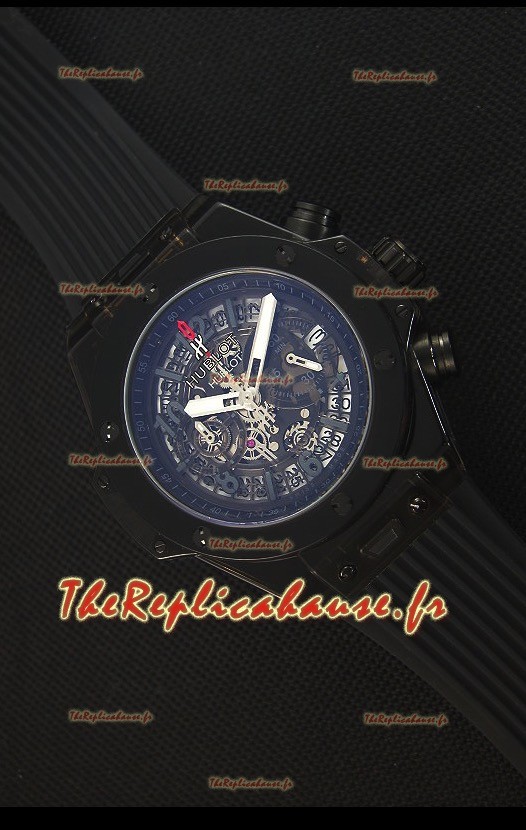 Hublot Big Bang Unico Montre Réplique à quartz 45MM Saphir Noir