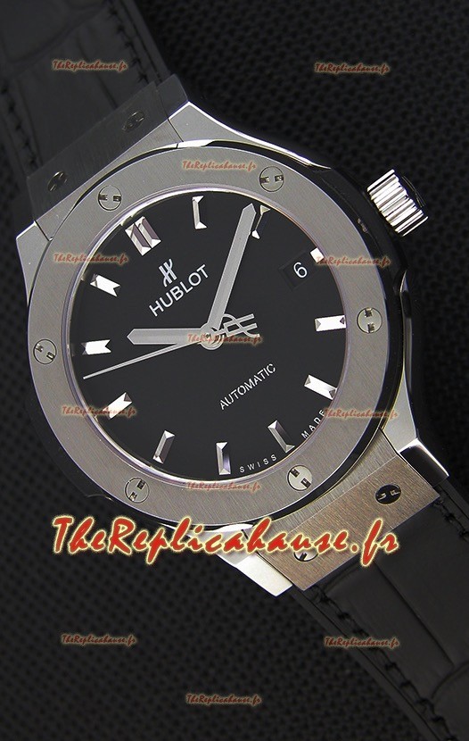 Hublot Big Bang Classic Fusion 38MM 1:1 Montre Réplique Miroir cadran noir 