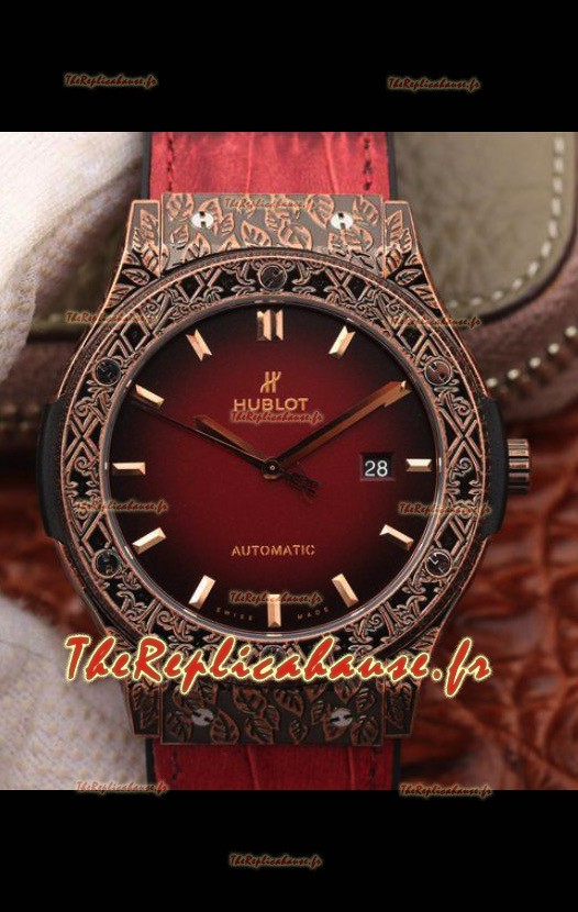 Montre Hublot Classic Fusion Fuente Edition Limitée Bronze 45MM Réplique Suisse 