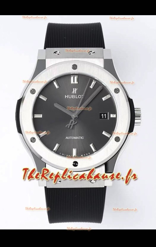 Hublot Classic Fusion Acier Cadran Gris 42MM Montre réplique 1:1 Qualité miroir
