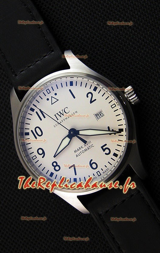 Montre IWC Pilot’s MARK XVIII IW327012 Suisse Cadran Noir Réplique à l’identique 1:1 Édition Miroir