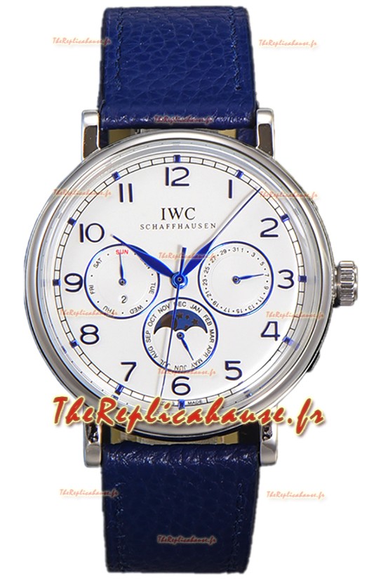 IWC Portofino Perpetual Calendar IW3446 Cadran blanc Réplique Montre Suisse