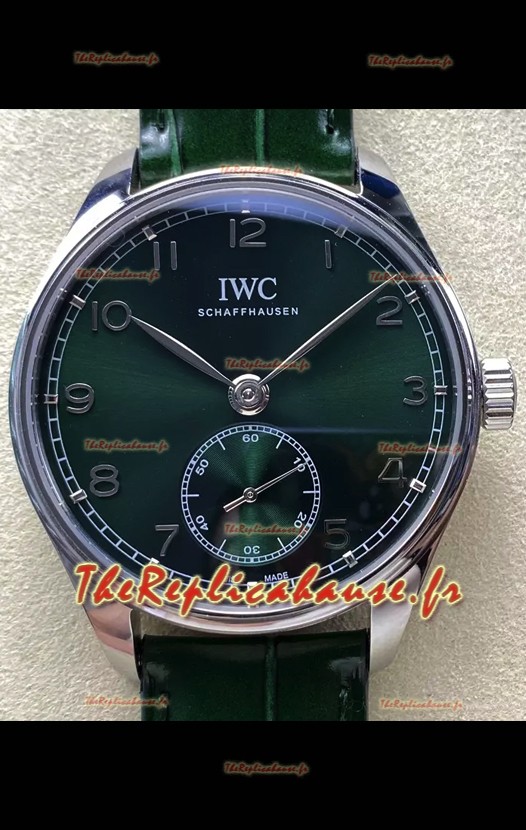 IWC Portugieser Super Clone Automatique 41 IW358310 Cadran vert dans boîte acier