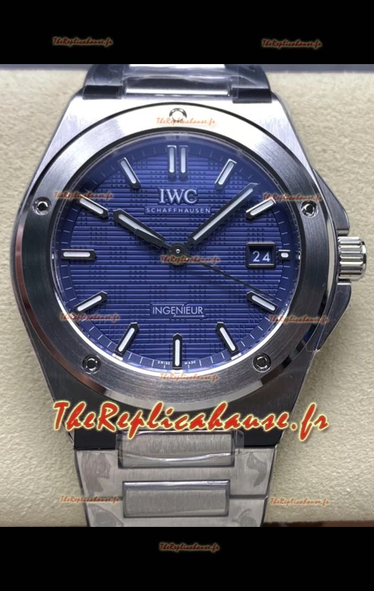 IWC Super Clone Ingenieur IW3289 Cadran bleu Réplique suisse 