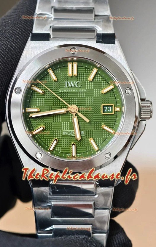IWC Super Clone Ingenieur IW3289 Cadran vert Réplique suisse 