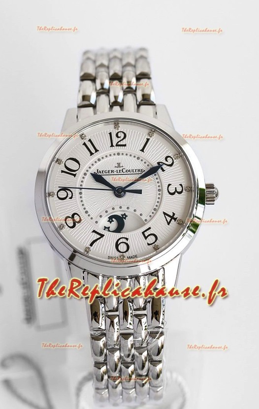 Jaeger-LeCoultre Rendez-Vous Acier Nuit & Jour Miroir 1:1 Boîtier Acier