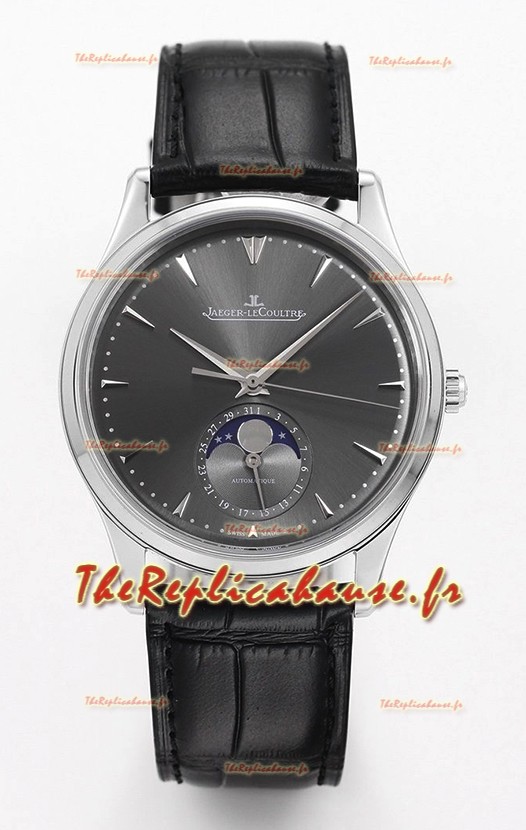 Jaeger LeCoultre Master ultra fine Moon 904L Réplique montre Miroir 1:1 acier