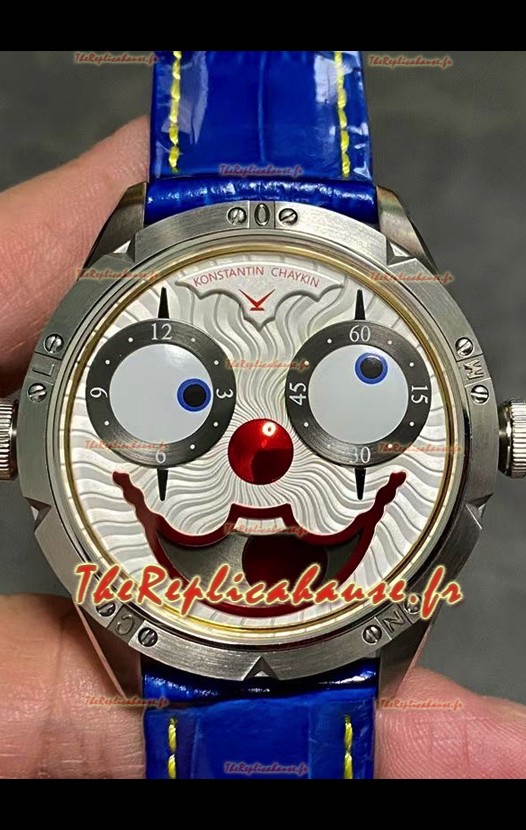 Montre Konstantin Chaykin Clown 2 Audacity avec Seiko Japan et mouvement automatique