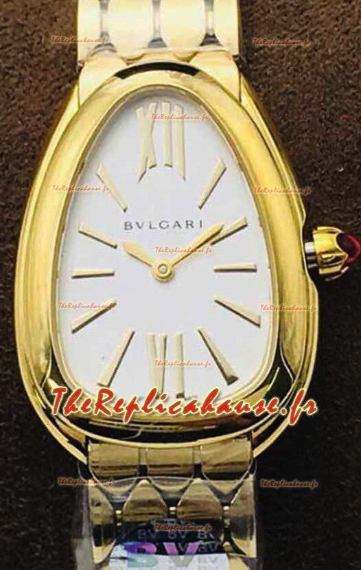 Bvlgari Serpenti Seduttori Edition Montre en Or Jaune - Réplique Miroir 1:1