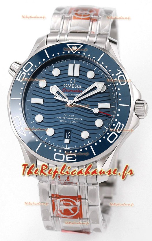 Omega Seamaster 300M Master Chronometer Acier bleu suisse 904L 1:1 Miroir Réplique de Montre