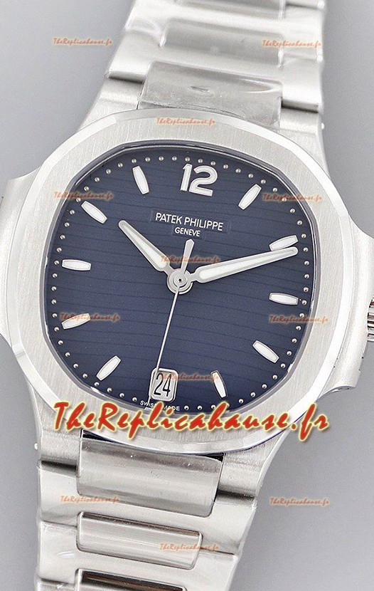 Patek Philippe Nautilus 7118/1A Cadran Bleu Miroir 1:1 Réplique Suisse en Acier 904L 