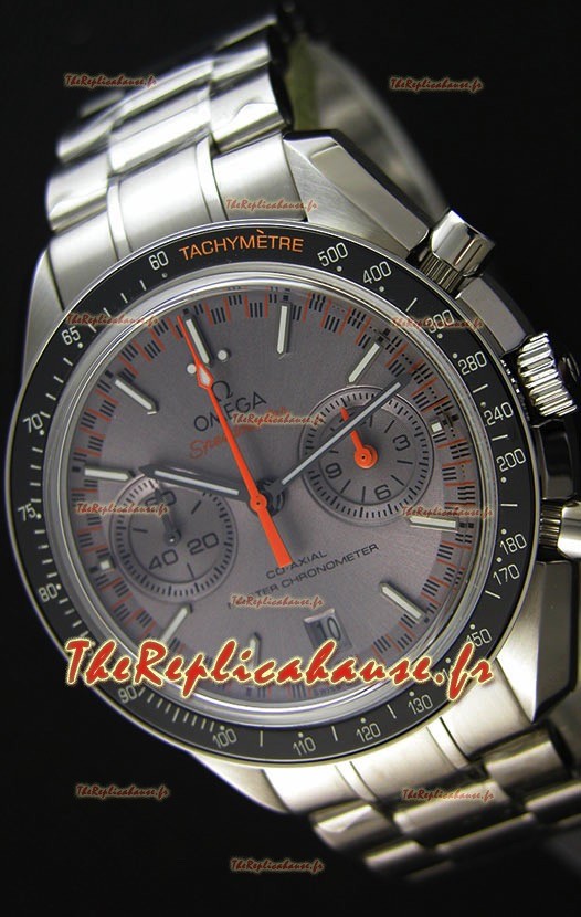 Montre Omega Speedmaster Racing Co-Axial Master Chronographe Suisse à Cadran gris Répliquée