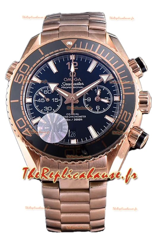 Omega Seamaster Planet Ocean 600M Sedna or 45.5MMRéplique miroir 1:1