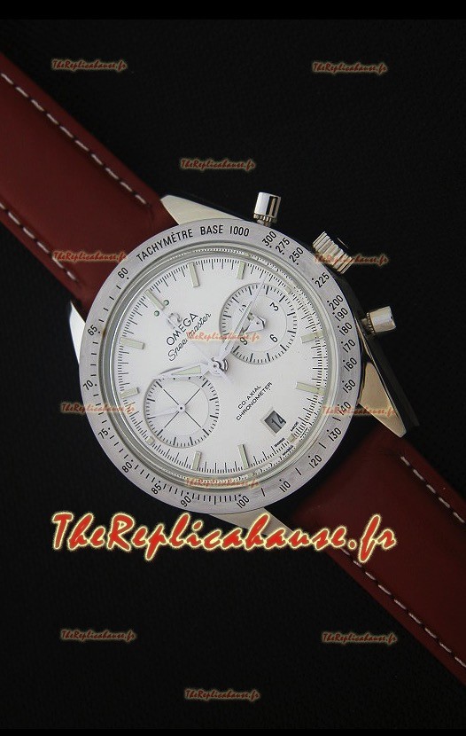 Omega Speedmaster 57 Co-Axial Chronograph Watch, Sangle en Cuir