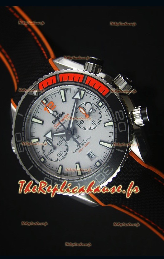 Montre Replica Miroir 1:1 Omega Planet Seamaster Planet Ocean avec Chronographe Master 600M