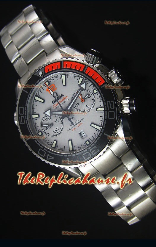 Montre Replica Miroir 1:1 Omega Planet Seamaster Planet Ocean avec Chronographe Master 600M