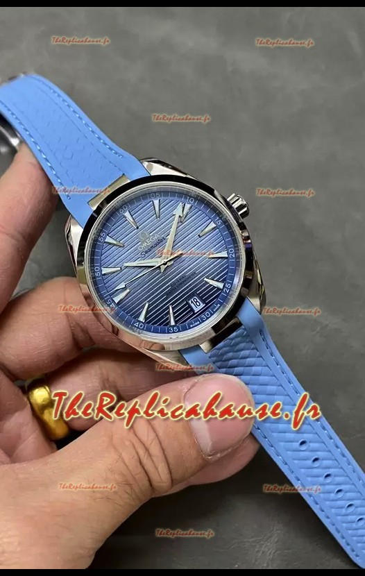 Omega Seamaster Aquaterra 150M Summer Cadran bleu Montre réplique miroir 1:1