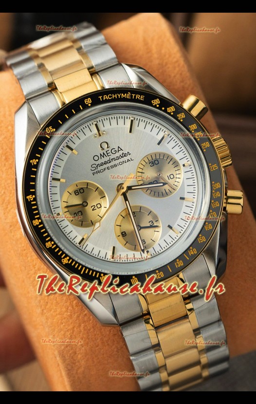 Omega Speedmaster Professional Moonwatch - Réplique d'une montre suisse à deux tons 