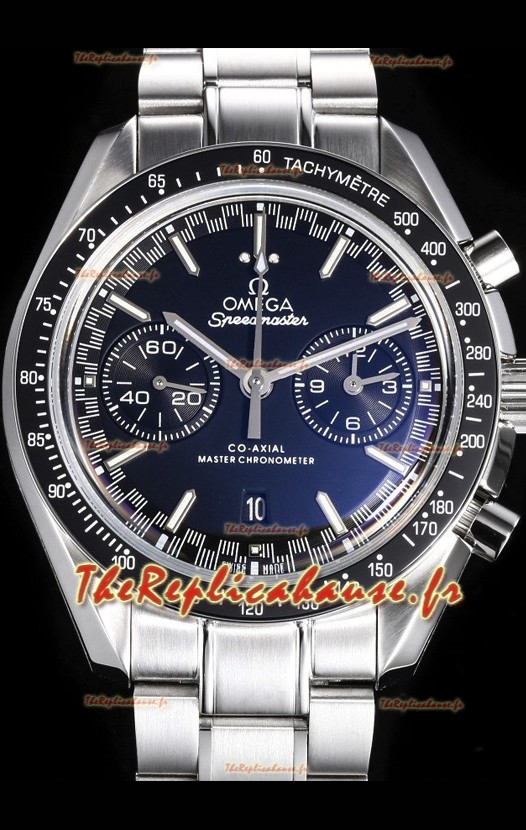 Omega Speedmaster Super Clone Racing Co-Axial Master Chronograph Réplique Montre Suisse Cadran noir
