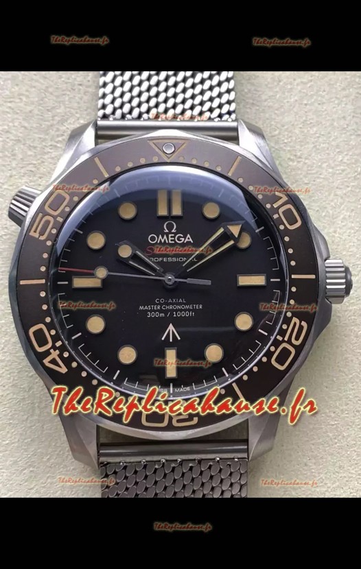 Omega Super Clone Seamaster 300M No Time To Die Edition Boîtier Titane Réplique Montre