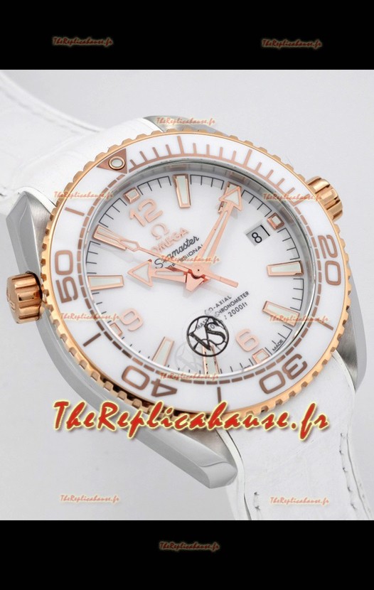 Omega Seamaster Planet Ocean Montre Suisse 39MM - Réplique 1:1 Bracelet Cuir