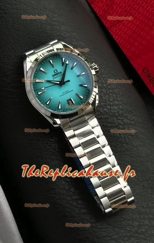 Omega SeamasterSuper Clone Aquaterra 150M Cadran Turquoise Réplique Montre Suisse 1:1